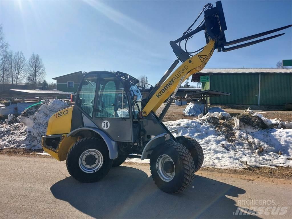 Kramer 750 Incarcator pe pneuri