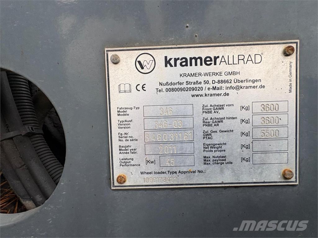 Kramer 750 Incarcator pe pneuri