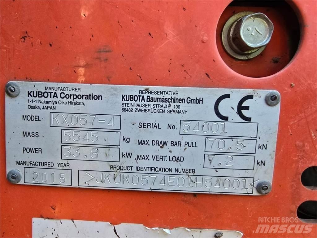 Kubota KX 057-4 Excavatoare pe șenile
