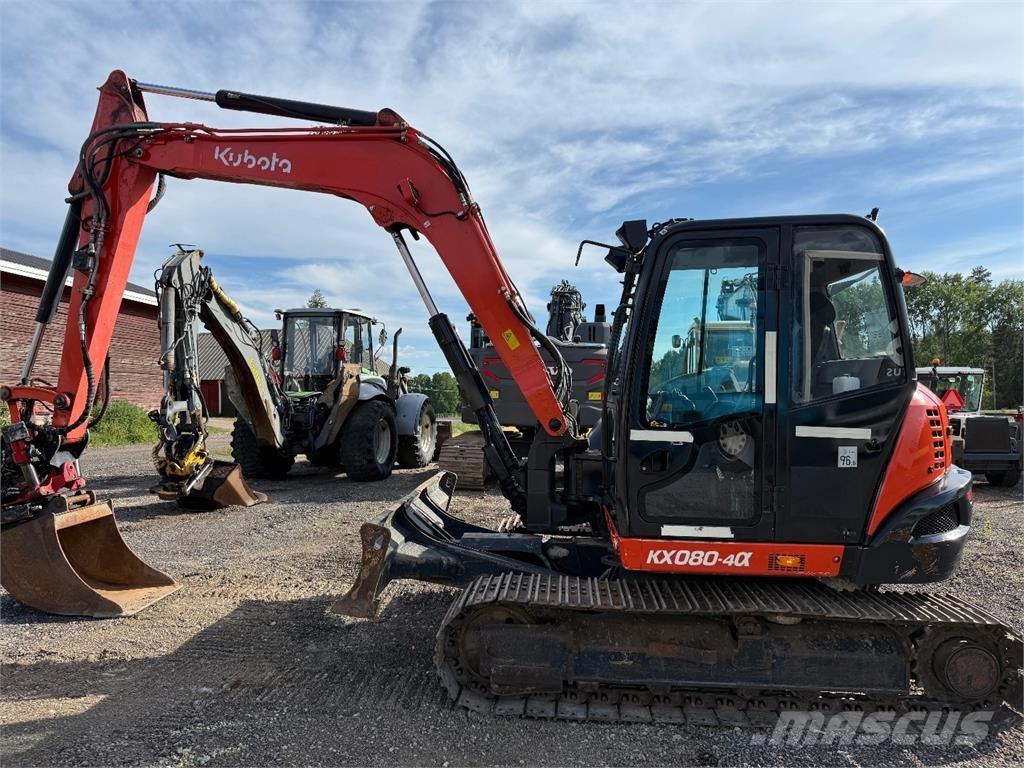 Kubota KX080-4 Excavatoare 7t - 12t