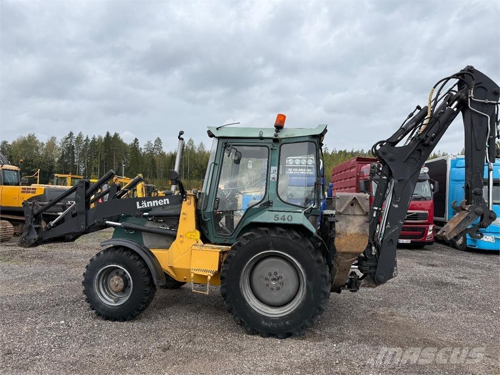 Lännen 540. 4x4 Buldoexcavatoare