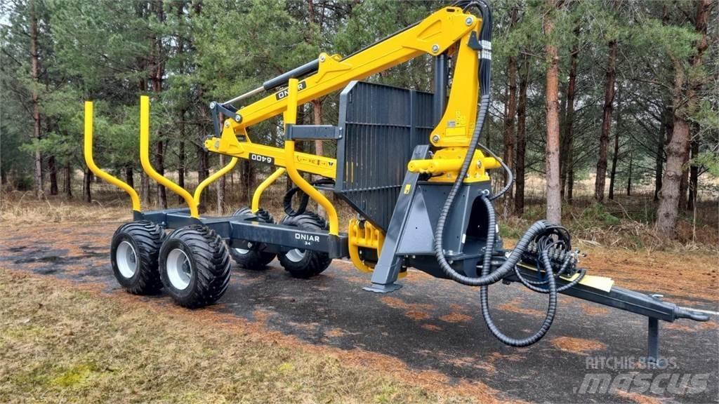 Oniar 6400 + 34 Remorci forestiere