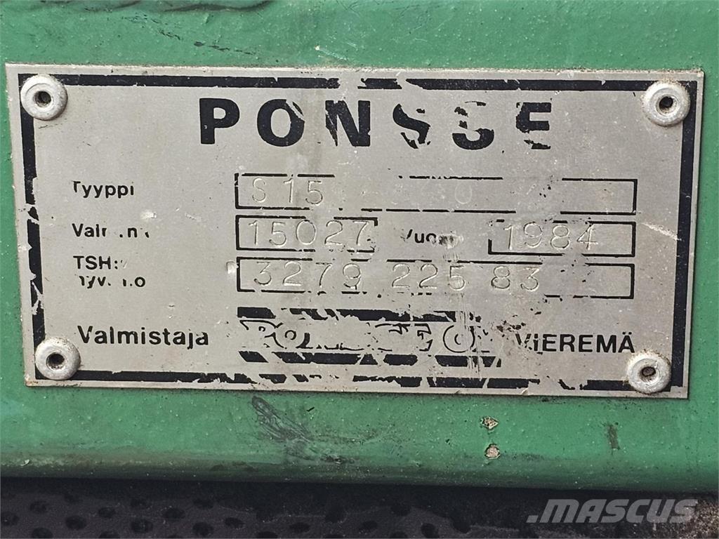 Ponsse S15 Transportoare