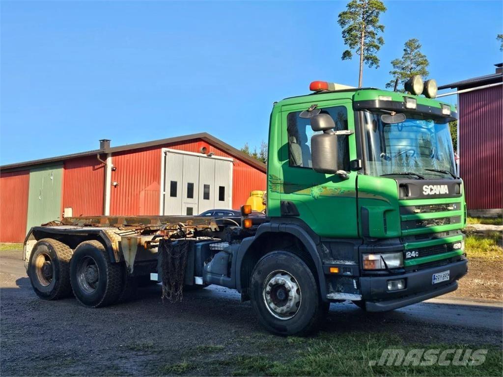 Scania 124C 6X4 Camion cu carlig de ridicare