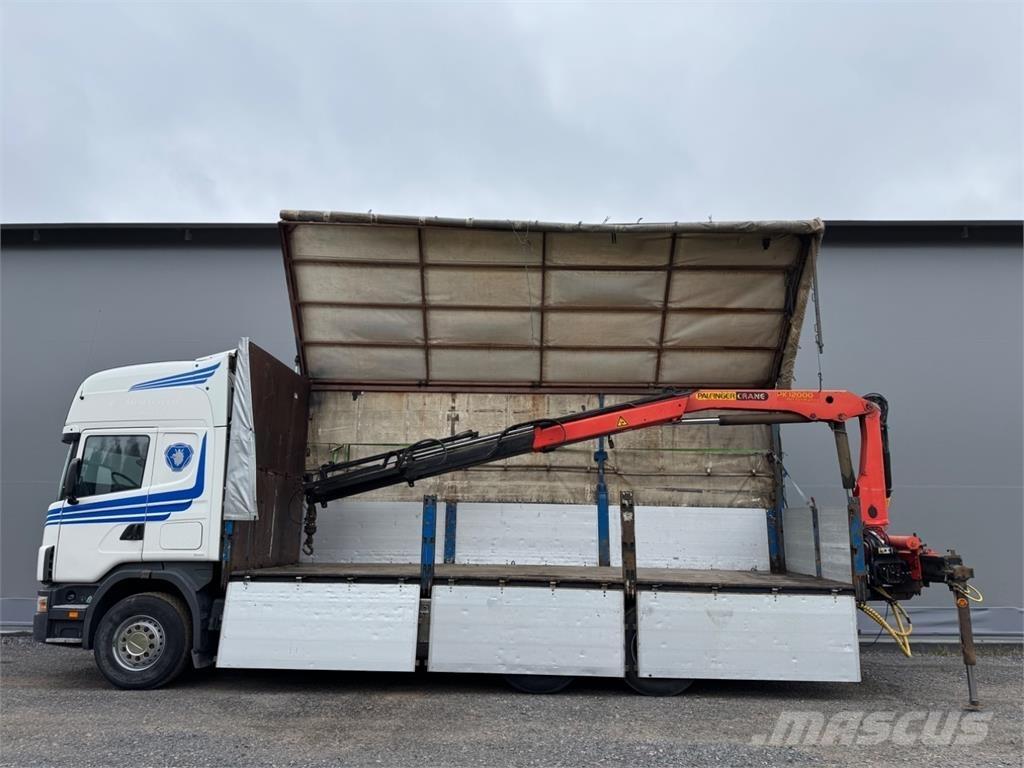 Scania 144G 6x2 Camioane cu macara
