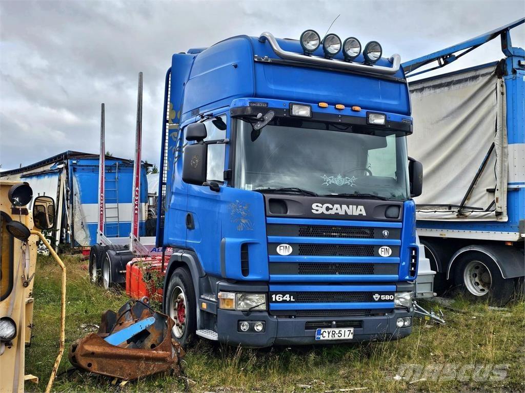 Scania 164L 6x2 Camion pentru lemne