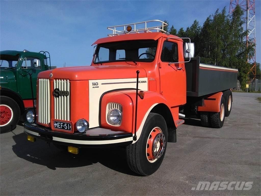 Scania LS 110 S Camioane platforma/prelata