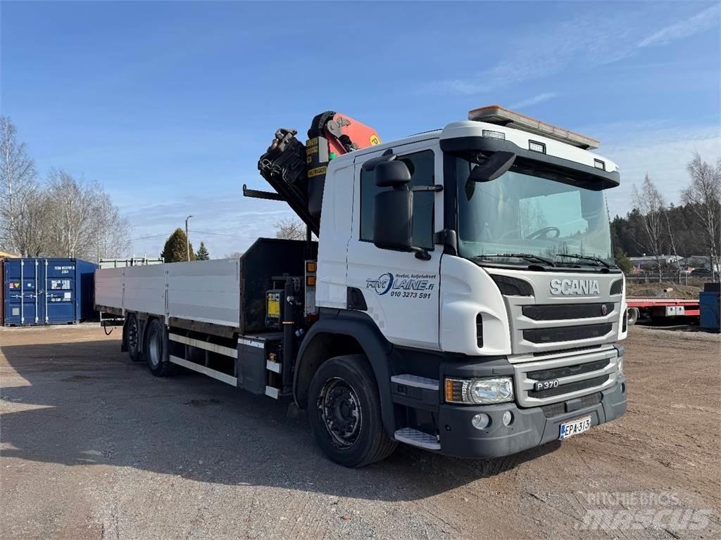 Scania P370 Camioane cu macara