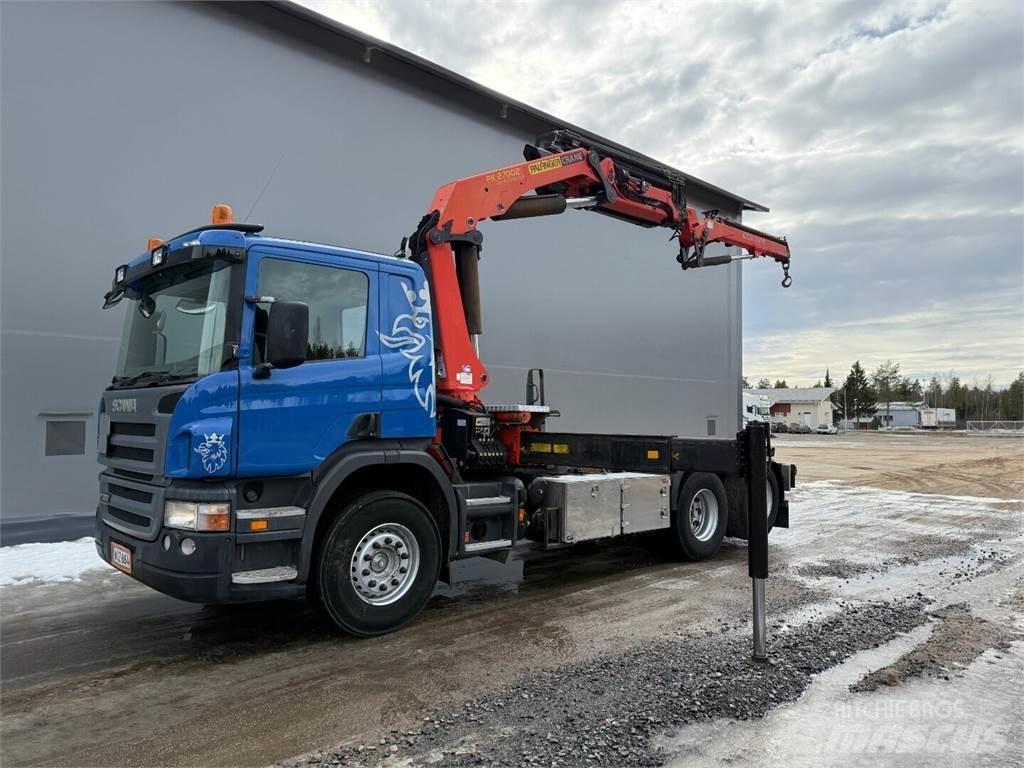 Scania p380 Camioane cu macara