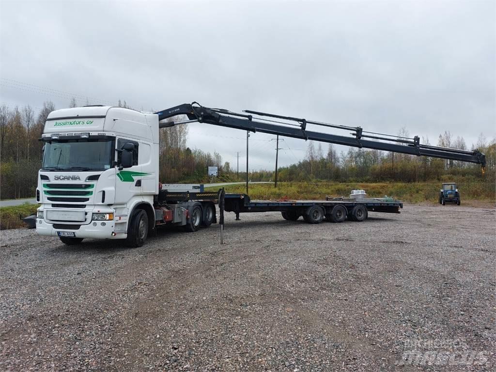 Scania r 560 Camioane cu macara