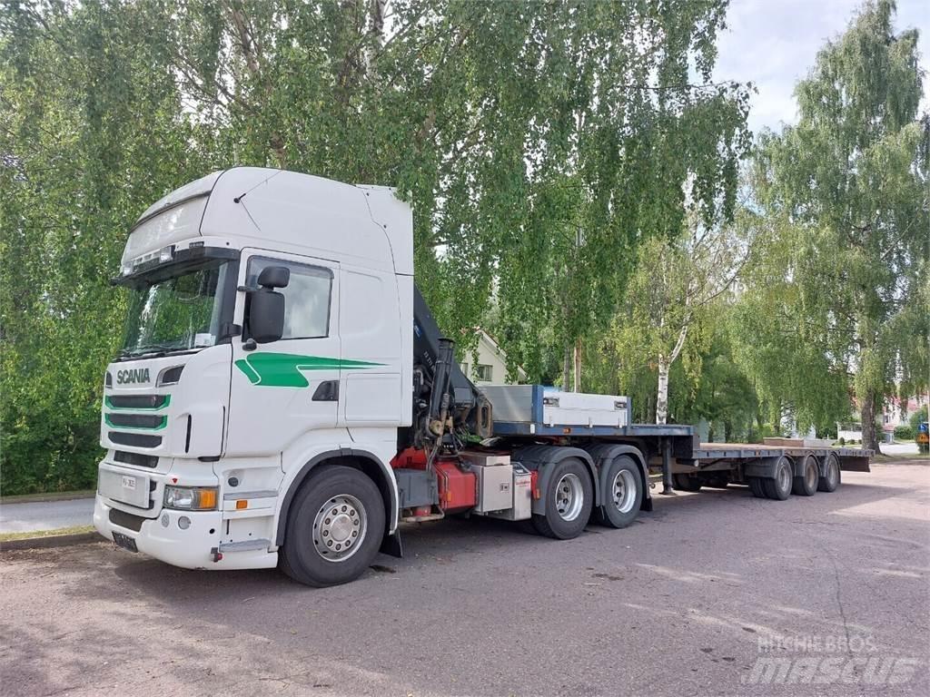 Scania r 560 Camioane cu macara