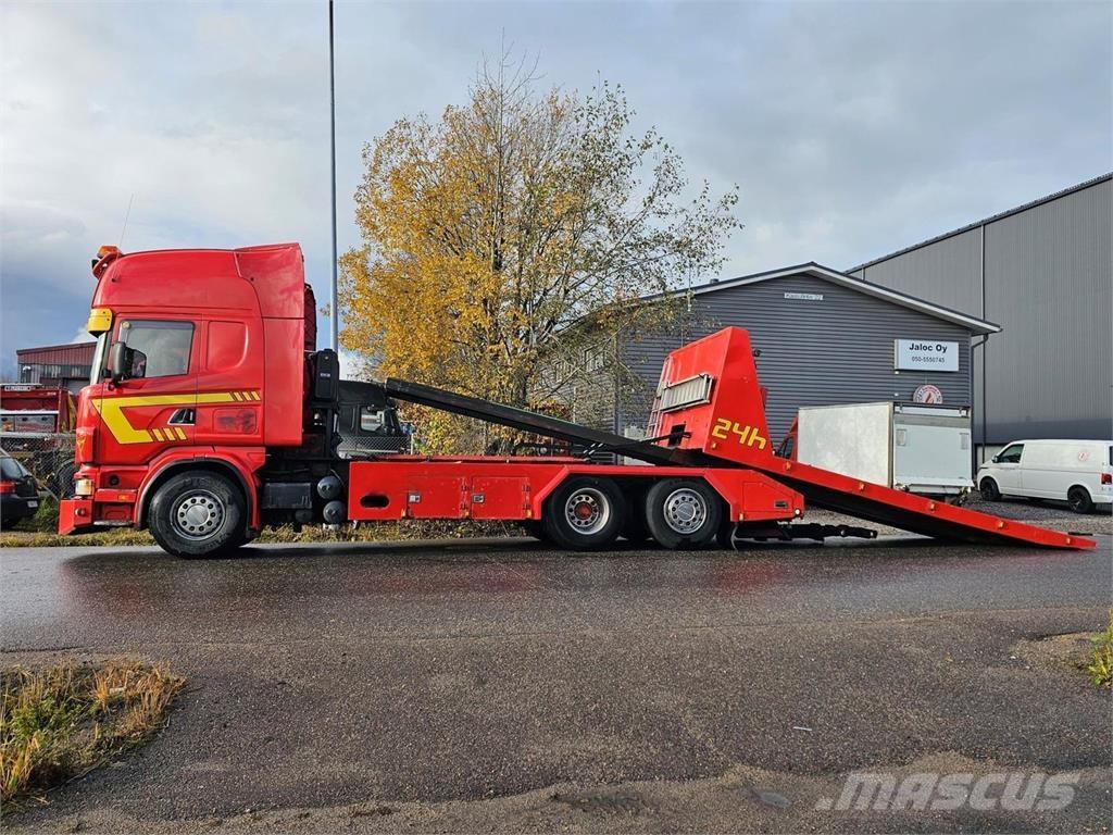 Scania R124 6X2 Transportatoare vehicule
