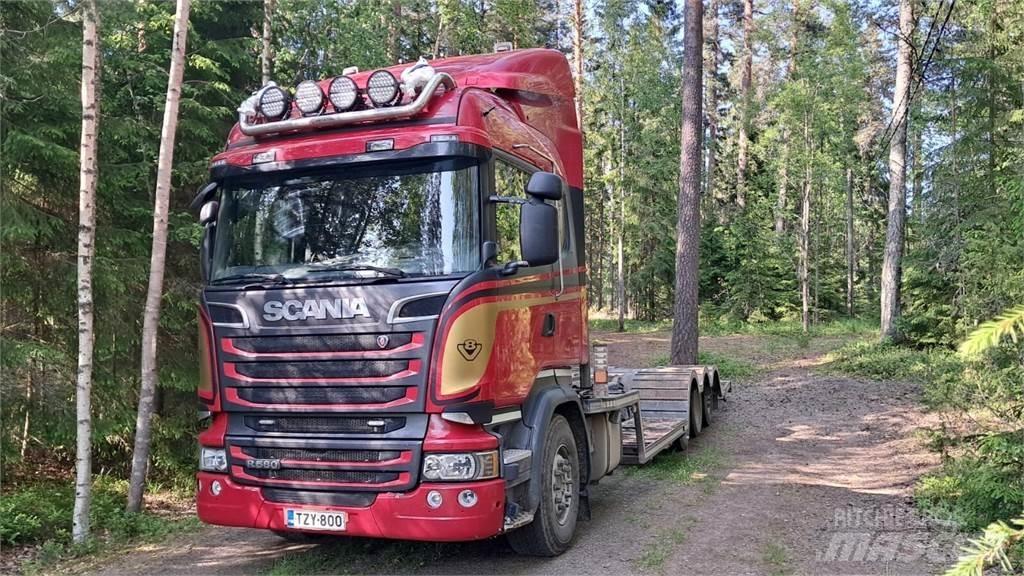Scania R580 Transportatoare vehicule