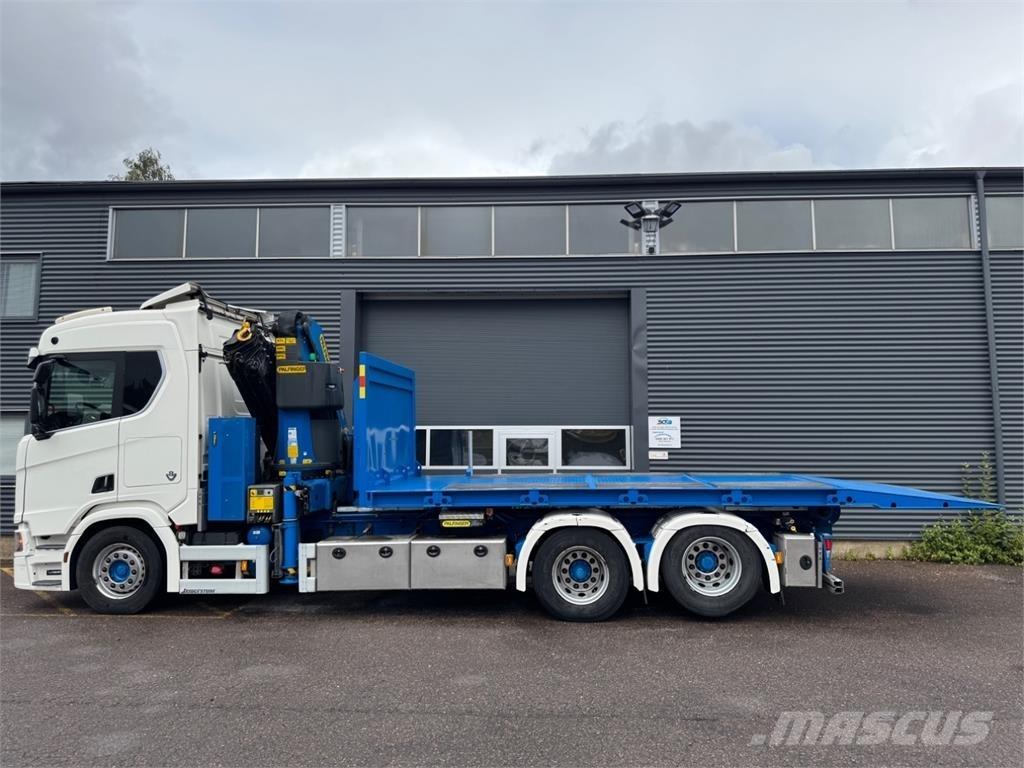 Scania R580 6X2 Camioane cu macara