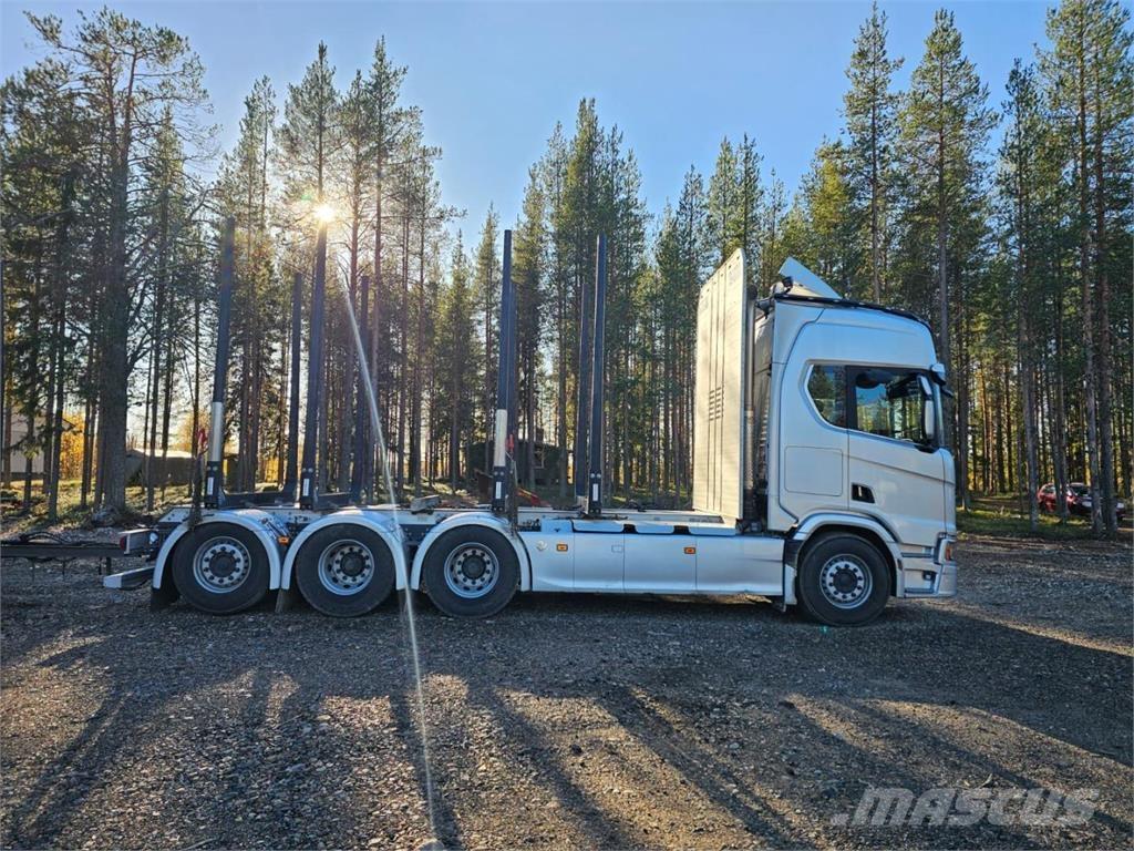 Scania R660 8X4 Camion pentru lemne