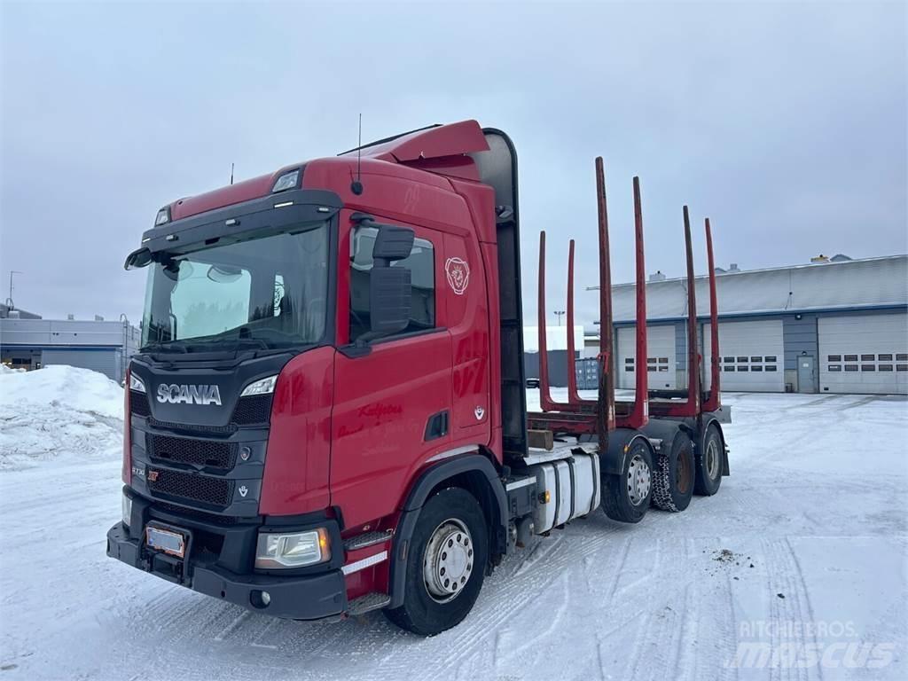 Scania R730 8x4 Camion pentru lemne