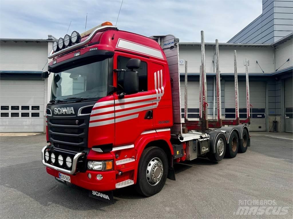 Scania R730 8x4 Camion pentru lemne