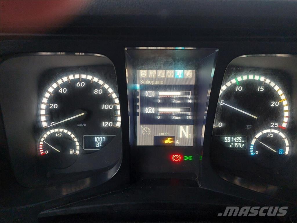 Sisu CK16M 8x4 Camion pentru lemne