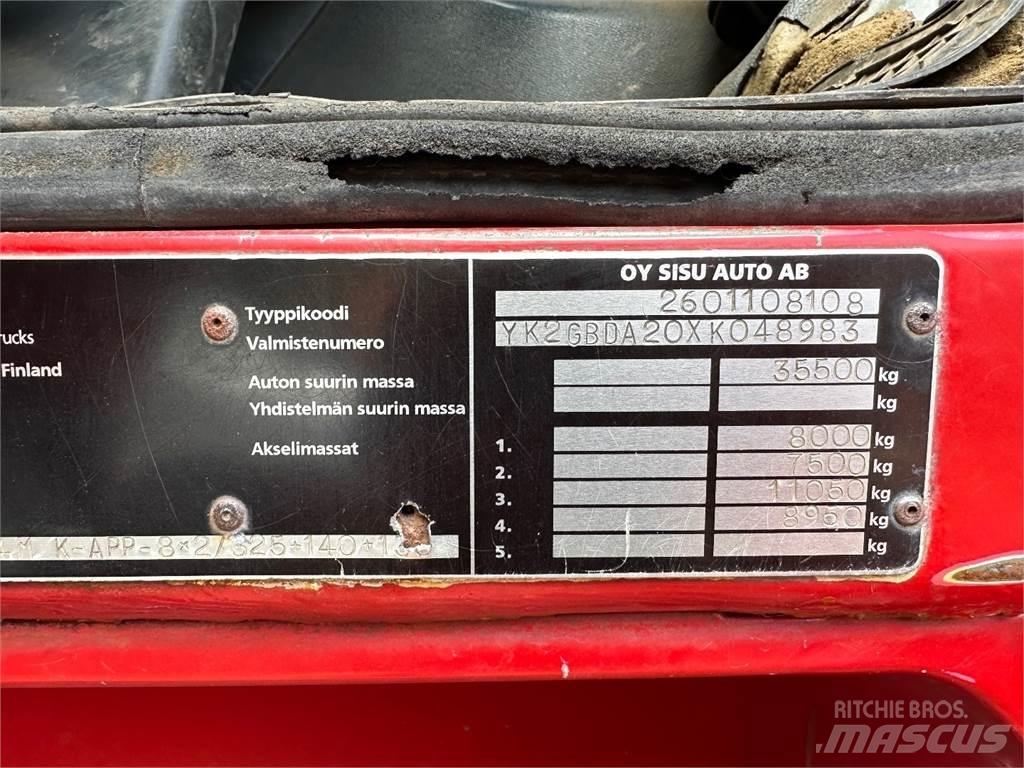 Sisu E14 8x2 Camion cu carlig de ridicare