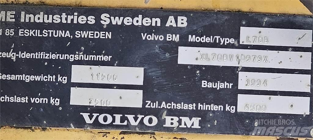 Volvo BM L 70 B Incarcator pe pneuri
