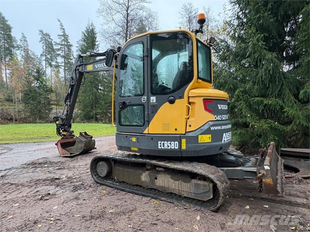 Volvo ECR 58 D Mini excavatoare < 7t