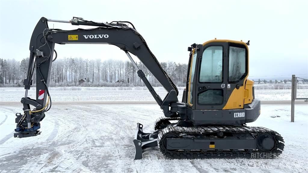 Volvo ECR88D Excavatoare 7t - 12t
