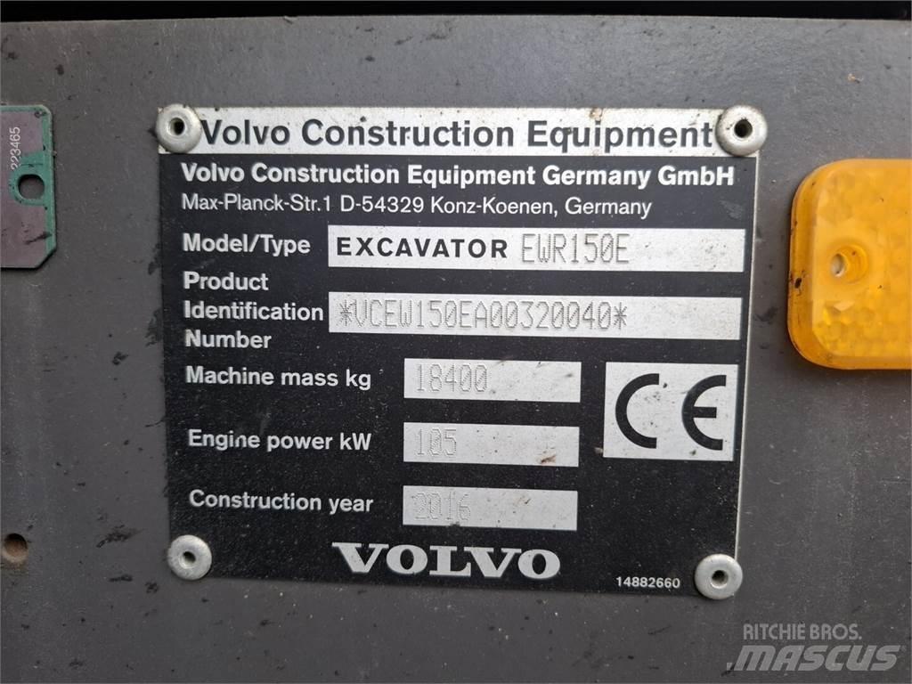 Volvo EWR 150 E Excavatoare cu roti