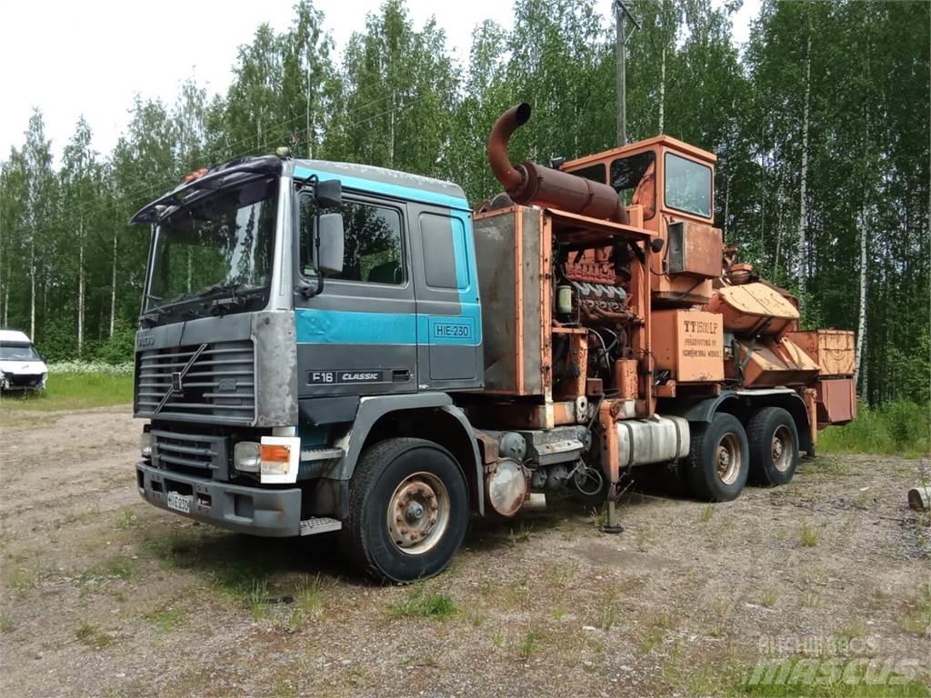 Volvo F16 Camion transport aschii