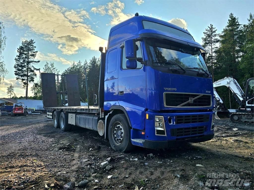 Volvo FH12 6x2 Camioane platforma/prelata
