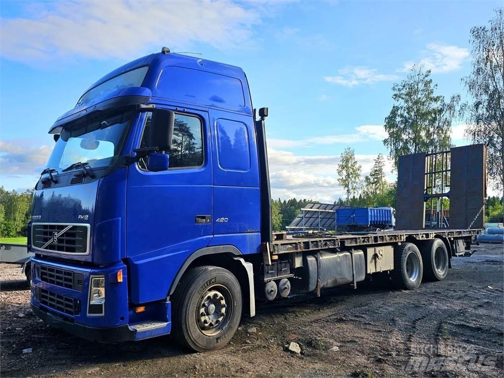 Volvo FH12 6x2 Camioane platforma/prelata