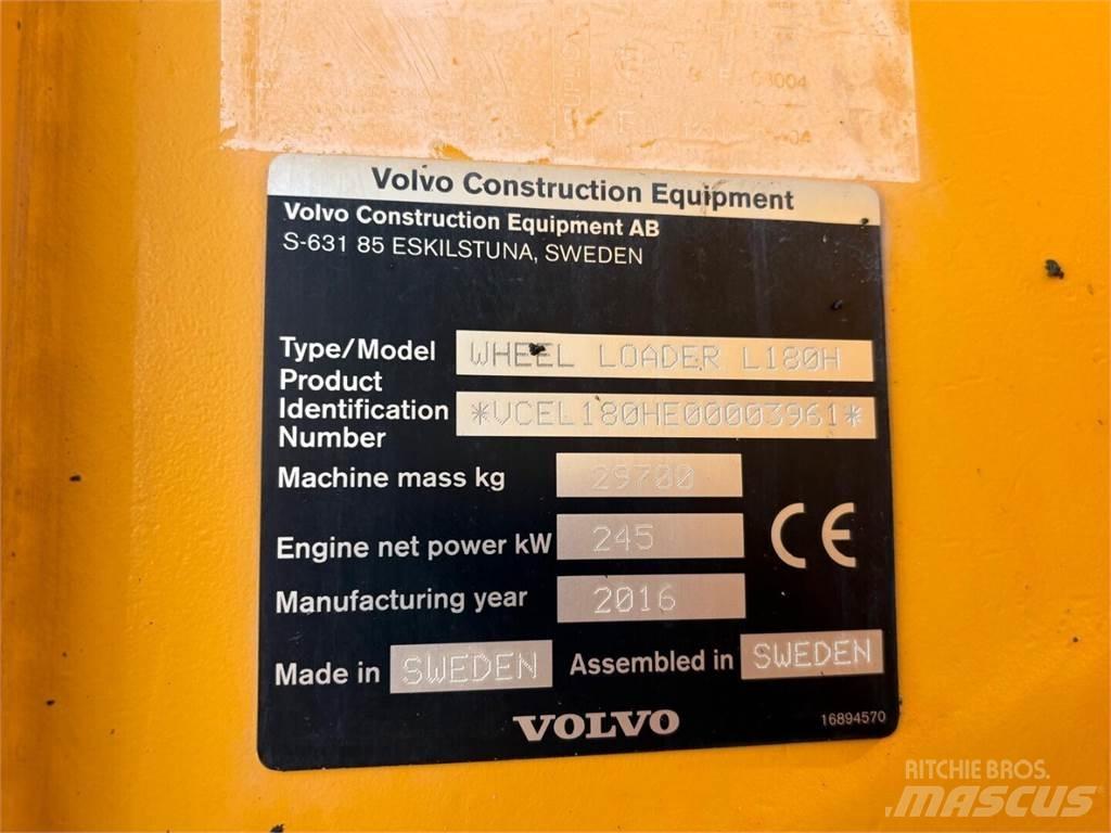 Volvo L 180 H Incarcator pe pneuri