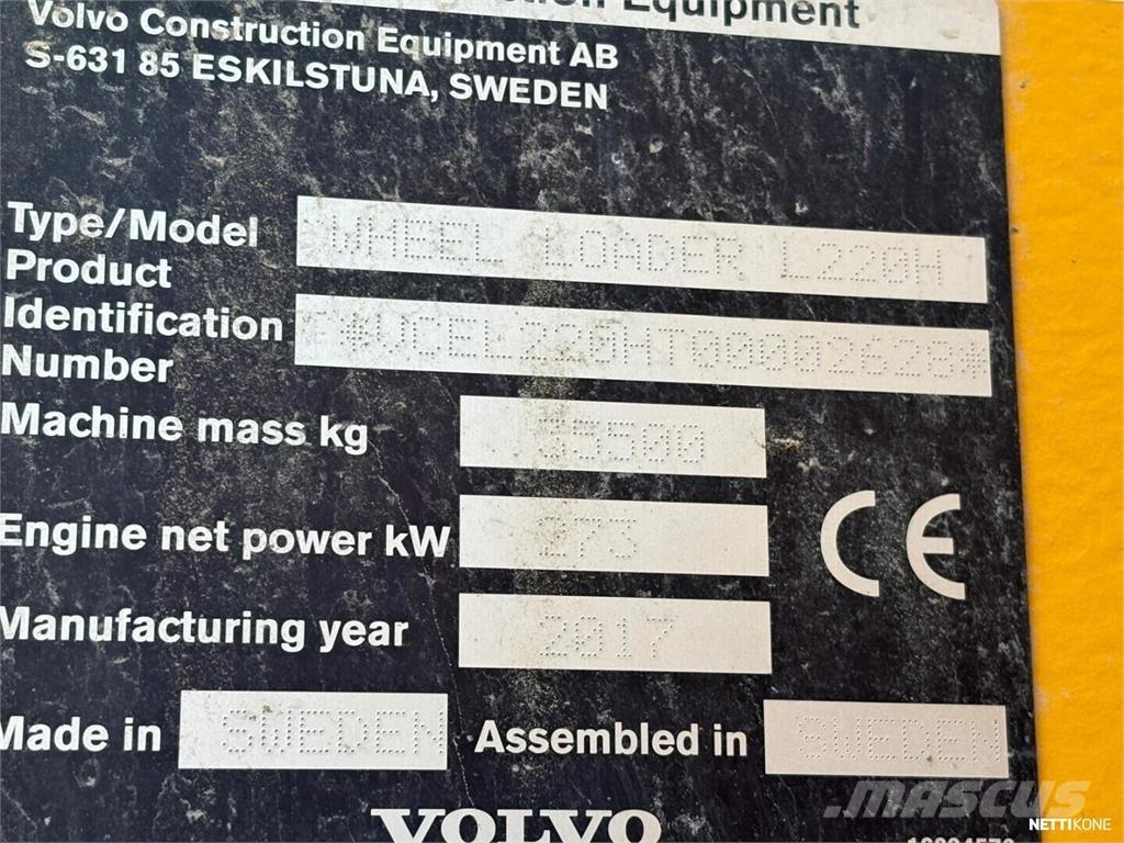 Volvo L 220 H Incarcator pe pneuri