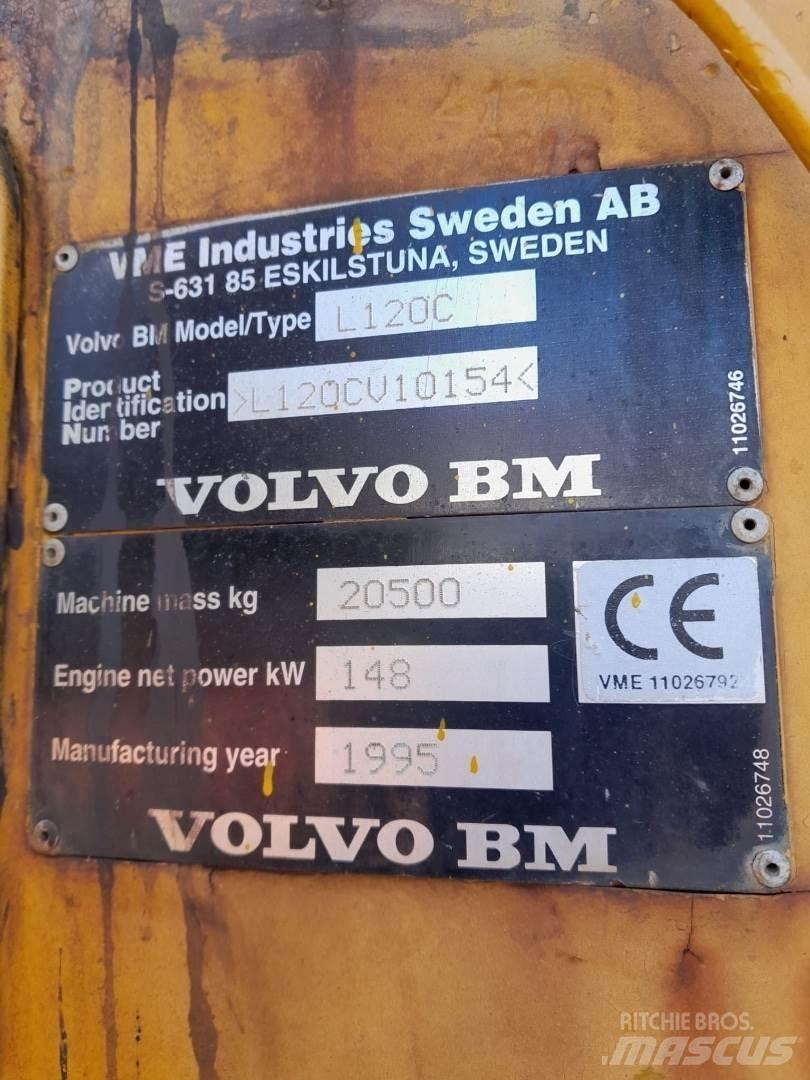 Volvo L120C Incarcator pe pneuri