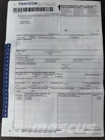 Volvo L120H Incarcator pe pneuri