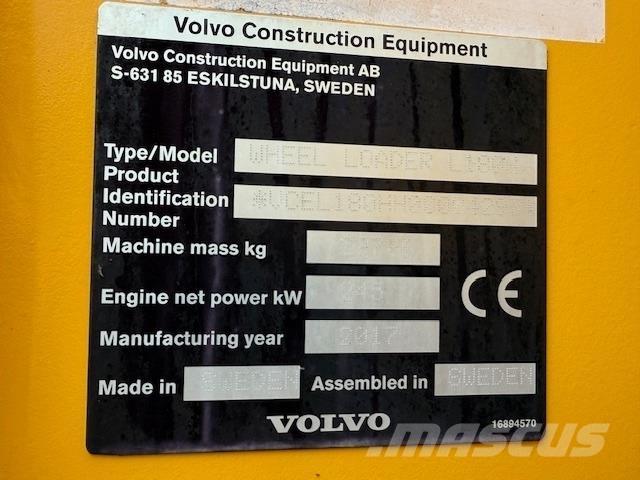 Volvo L180H Incarcator pe pneuri
