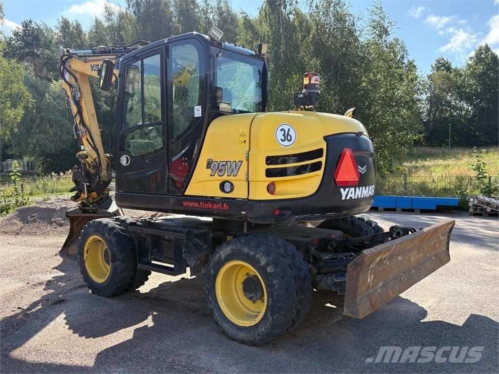 Yanmar B 95 W Excavatoare cu roti