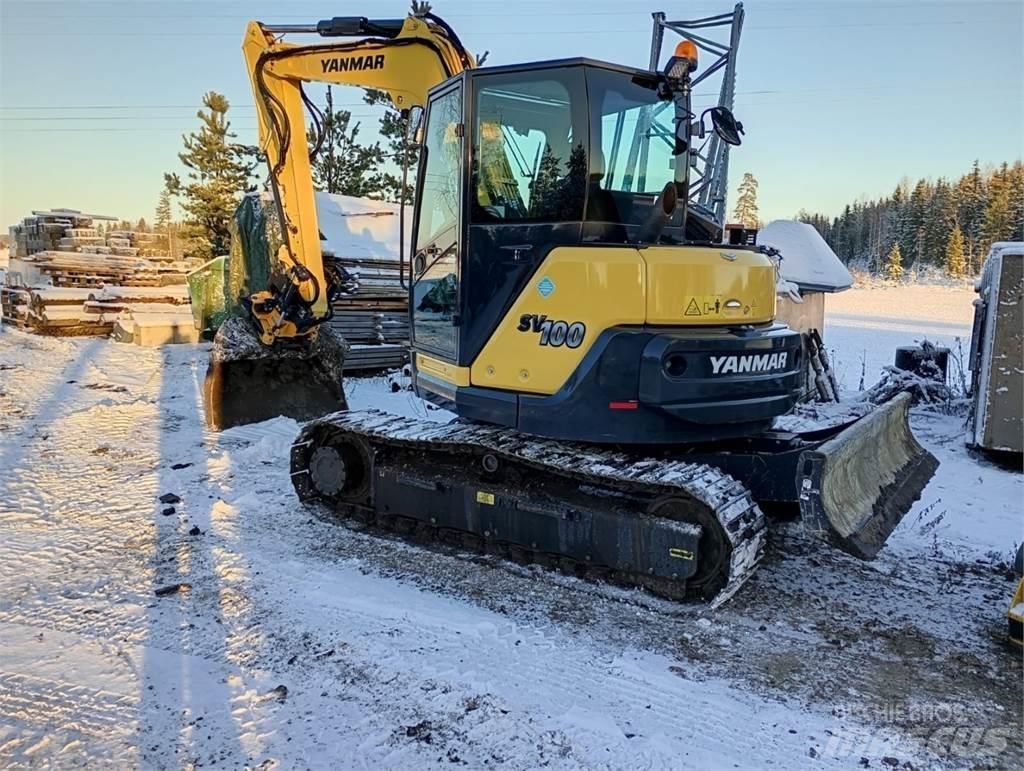 Yanmar SV100 Excavatoare pe șenile
