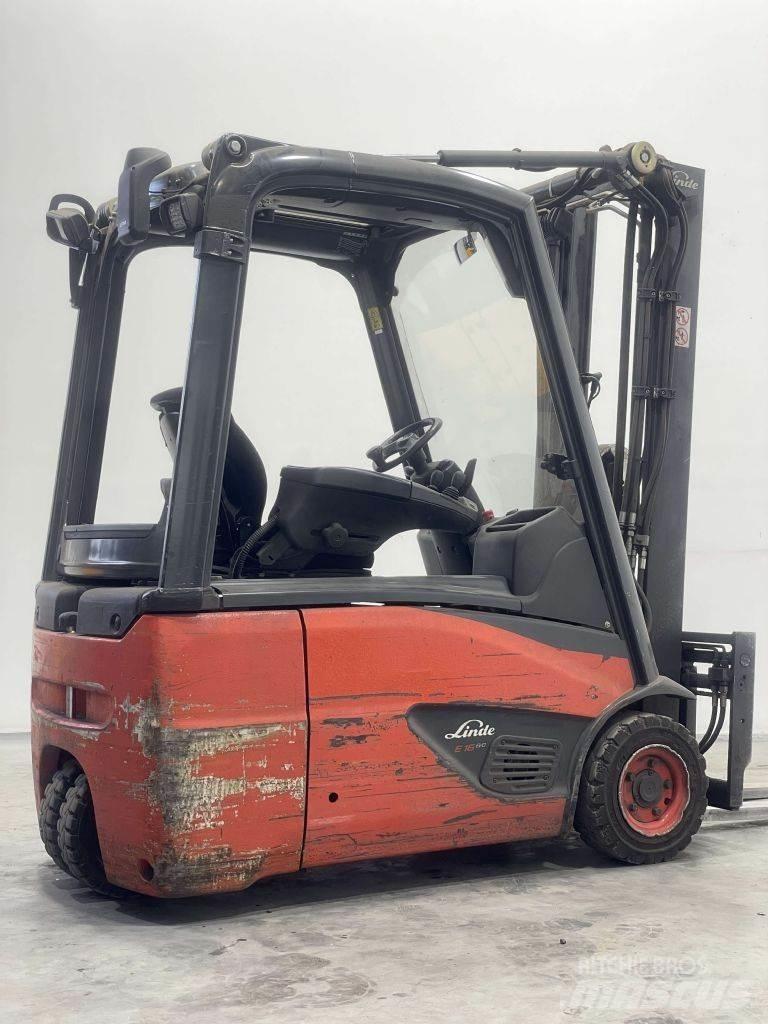 Linde E16-02-386 Stivuitor electric