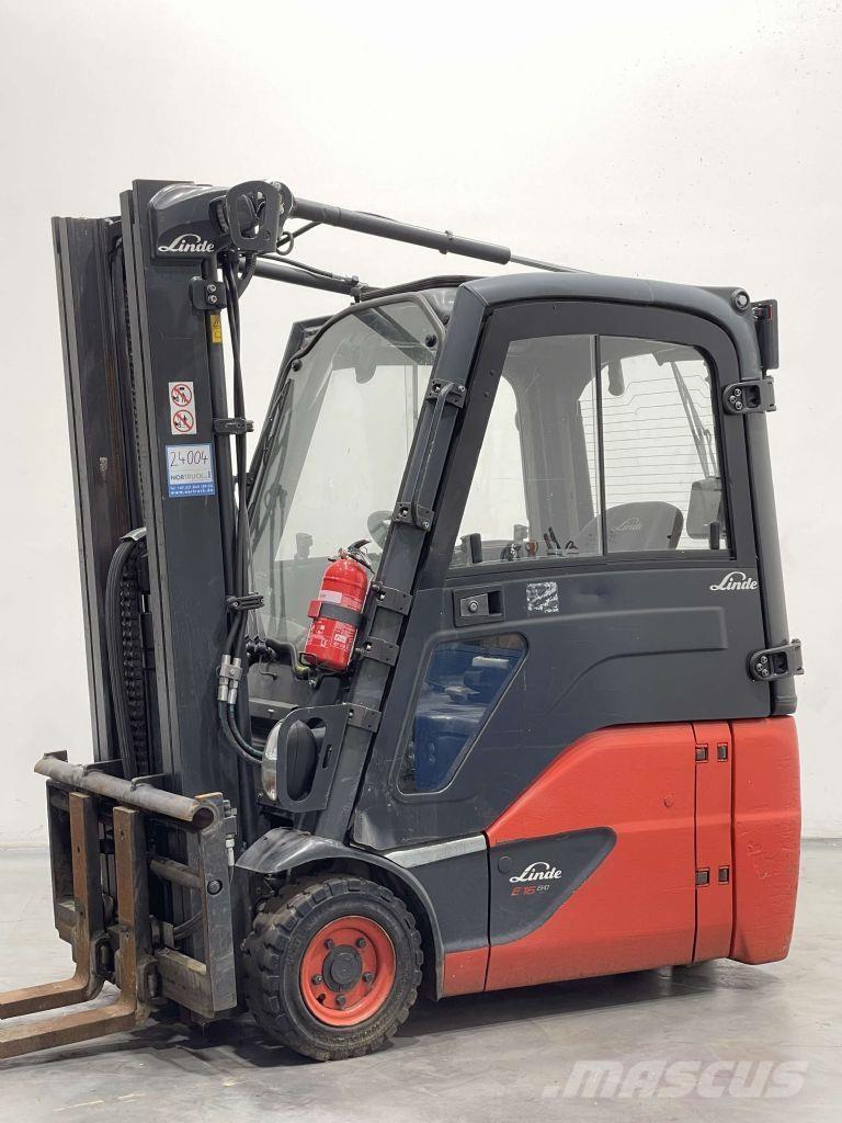 Linde E16-02-386 Stivuitor electric