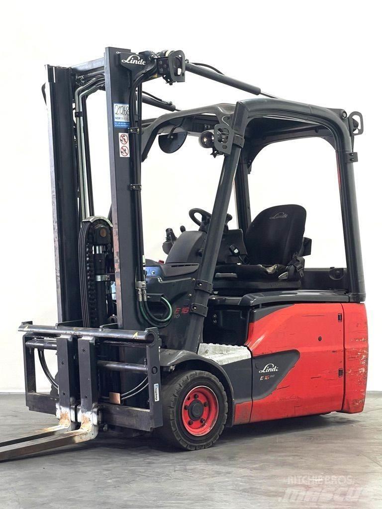 Linde E16-386-EVO Stivuitor electric