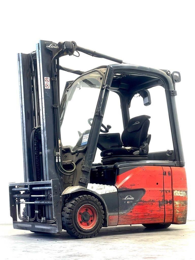 Linde E16-386-EVO Stivuitor electric