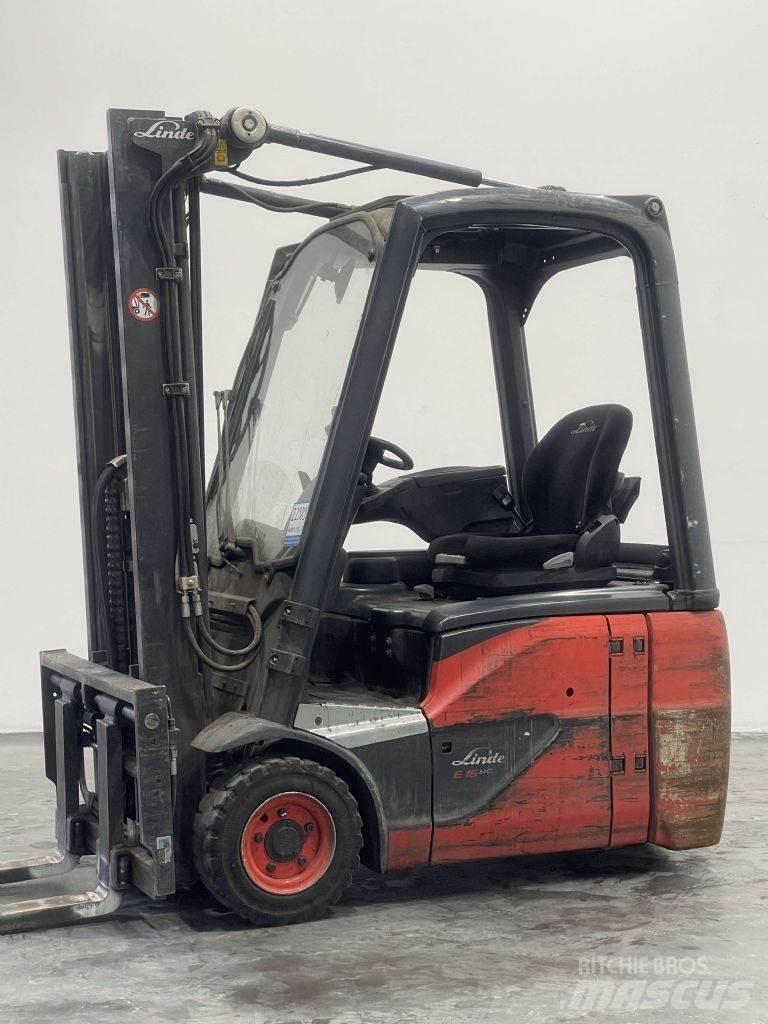 Linde E16C-02-386 Stivuitor electric
