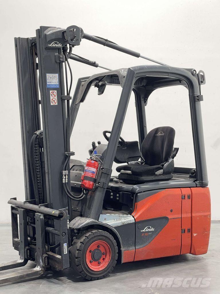 Linde E16C-02-386 Stivuitor electric