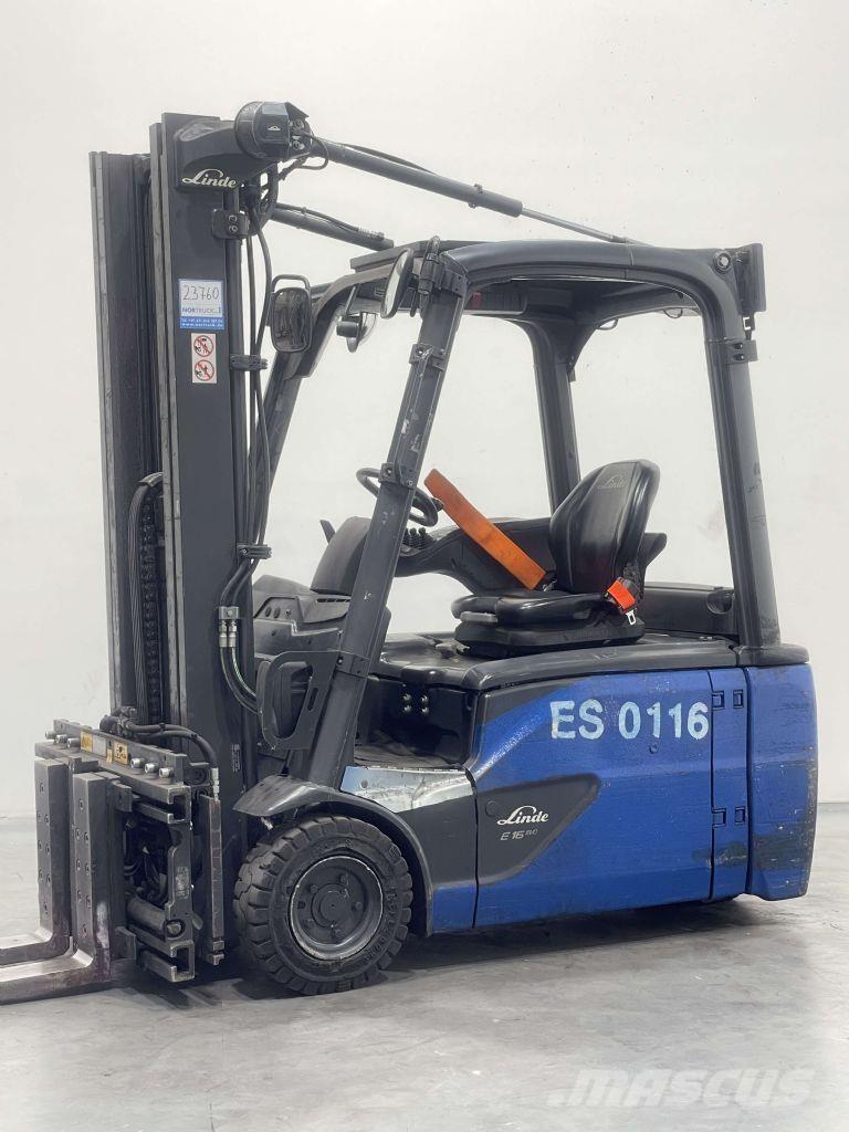 Linde E16L-02-386 Stivuitor electric
