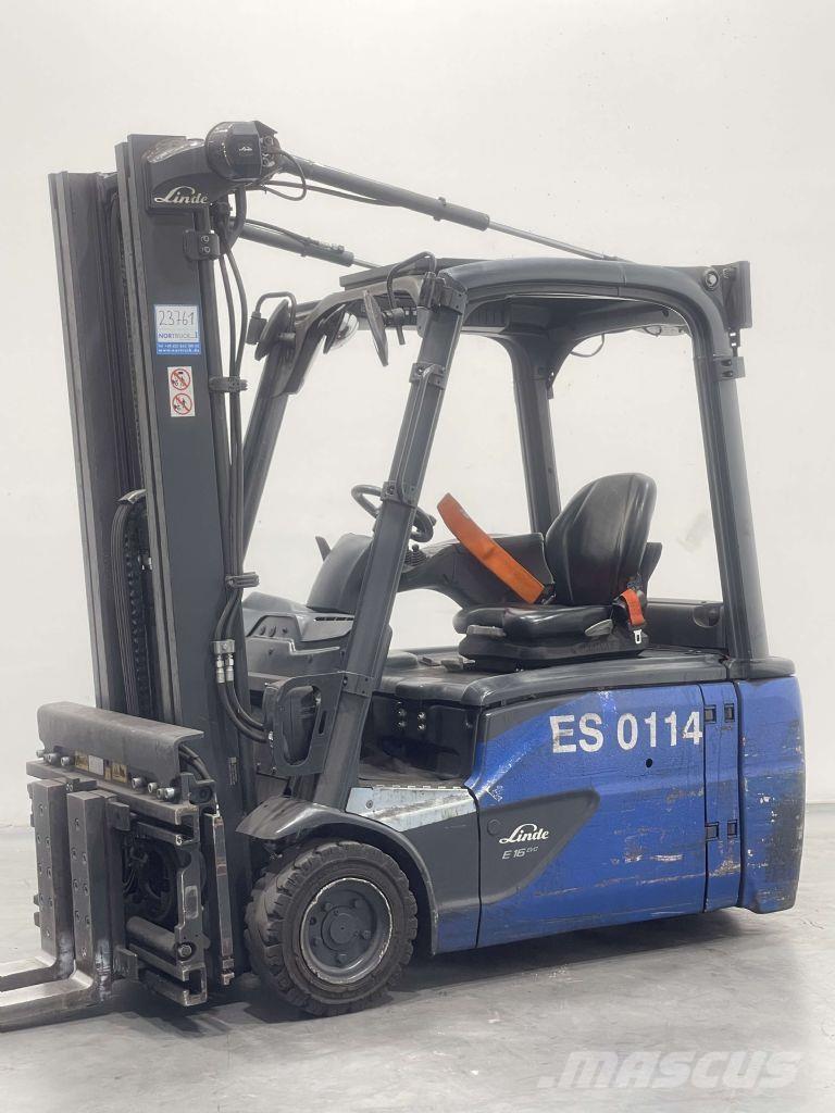 Linde E16L-02-386 Stivuitor electric