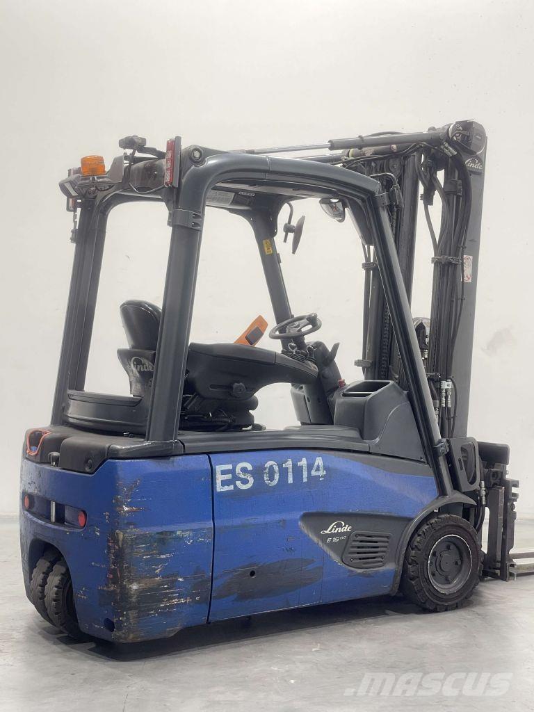 Linde E16L-02-386 Stivuitor electric