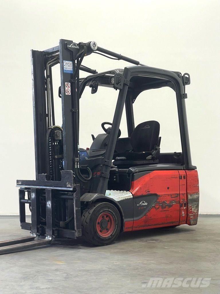 Linde E16L-386-EVO Stivuitor electric