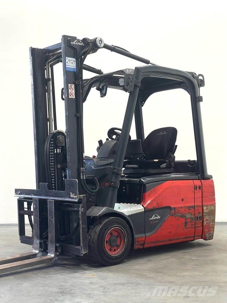 Linde E16L-386-EVO Stivuitor electric
