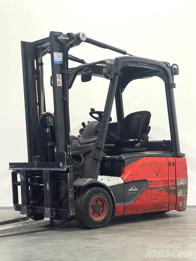 Linde E16L-386-EVO Stivuitor electric