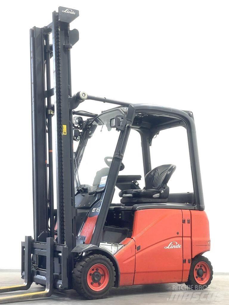 Linde E16PH-01 Stivuitor electric